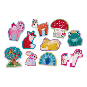 Crocodile Creek - Let's Begin Unicorns Puzzle - 11 Pieces Boxed
