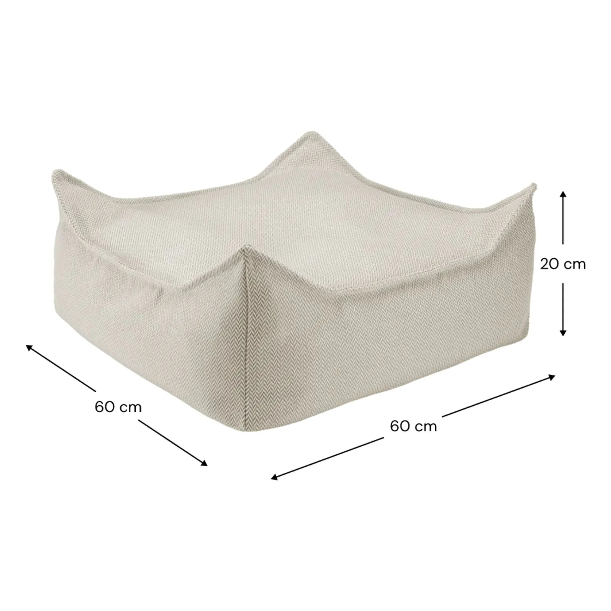 Wigiwama - Outdoor Pouf | Sand