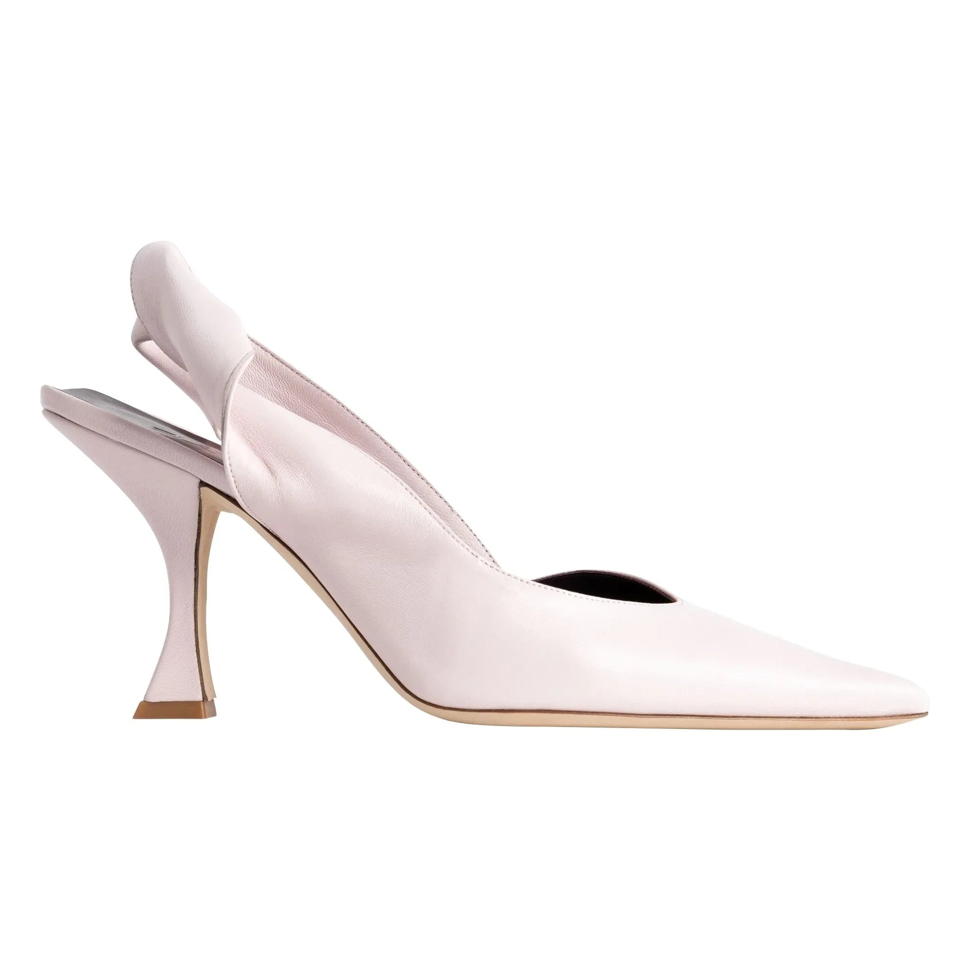 BY FAR - Yasha Deri pump | Açık Pembe