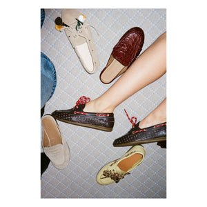 Toral - Kimana Leather Boat Shoes | Chocolate