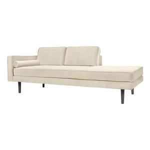 Broste Copenhagen - Pale Pink Velvet Lounge Chair