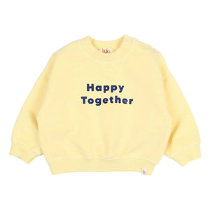 Búho - Happy Together Sweat Organic Cotton Fleece | Yellow
