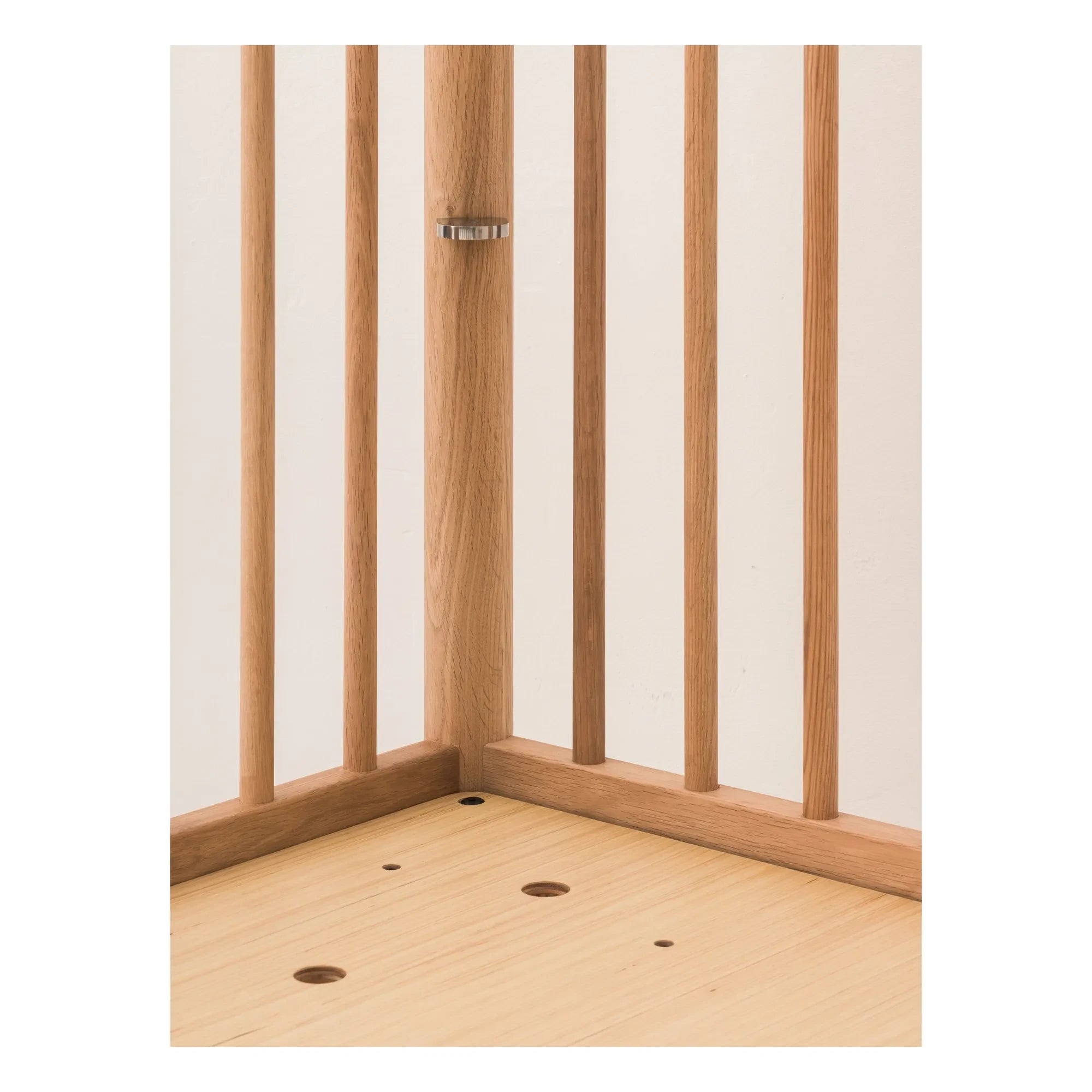 Nobodinoz - Latitude 70x140 Baby Bed | Oak