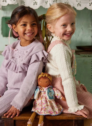 Louise Misha - Cherry bebek - Louise Misha x Moulin Roty | Kahverengi