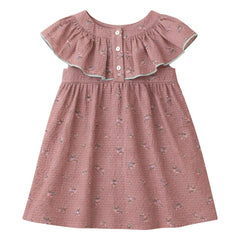 Lililotte - Renée Fleurie Organic Cotton Dress | Dusty Pink