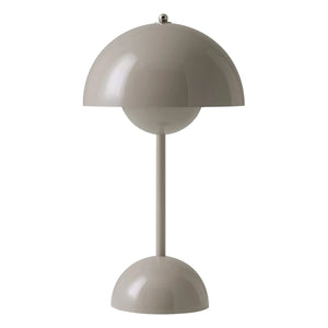 & Tradition - VP9 Flowerpot Portable Table Lamp, Vernon Panton | Gray