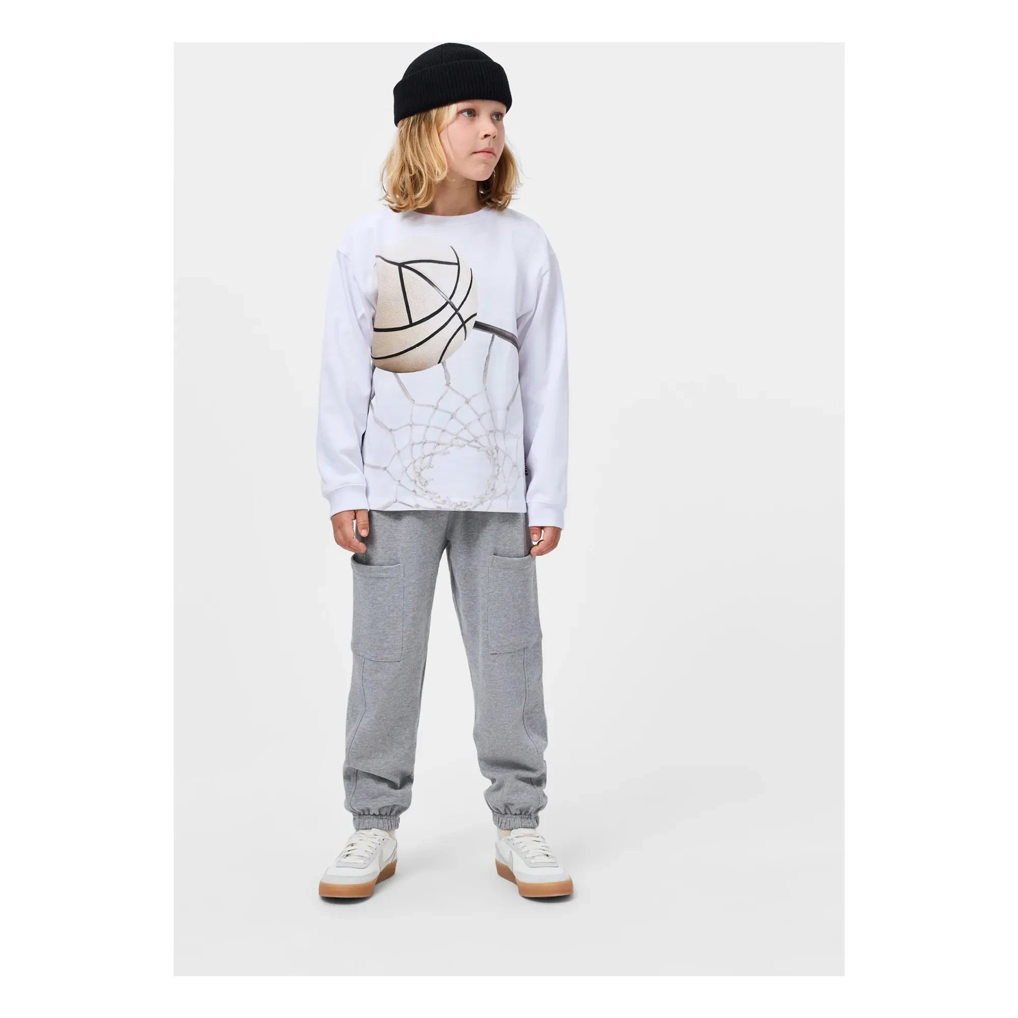 Molo - Acton Organic Cotton Jogger | Gray