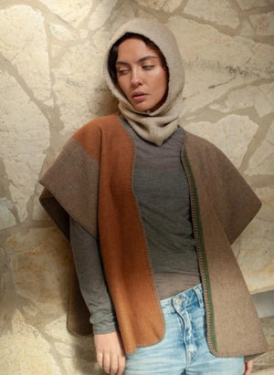 La Méricaine - Mountain Wool Kimono | Camel