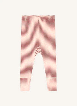 Caramel - Judd Striped Leggings | Red