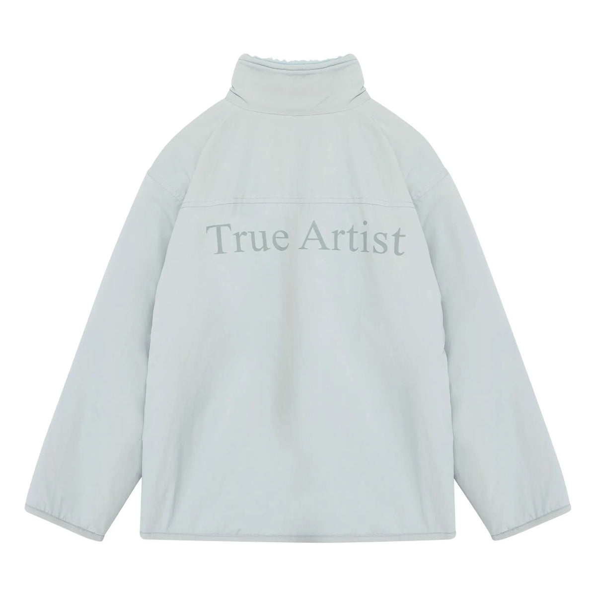 True Artist - N°3 Çift Taraflı Sherpa Ceket | Mavi