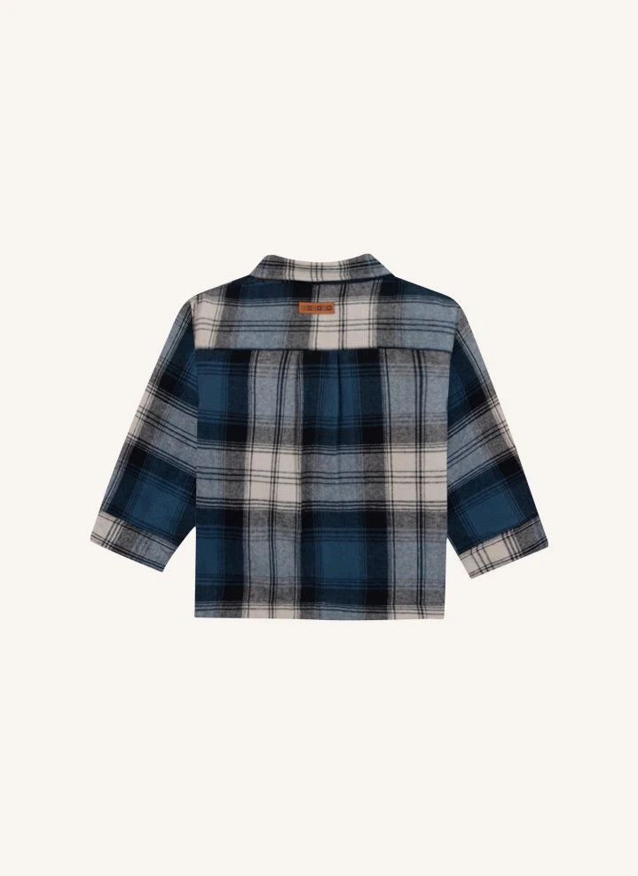 Bonton - Peace Carreaux overshirt | Mavi