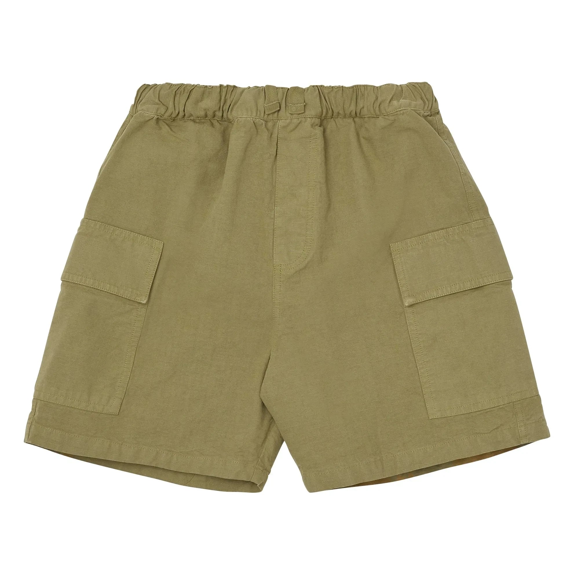 Main Story - Organic Cotton Cargo Shorts | Olive green