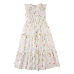 Gingersnaps - Chisa Gathered Dress | Ecru