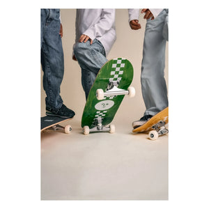 Mino Skateboards - Sunny Damier Skateboard | Green