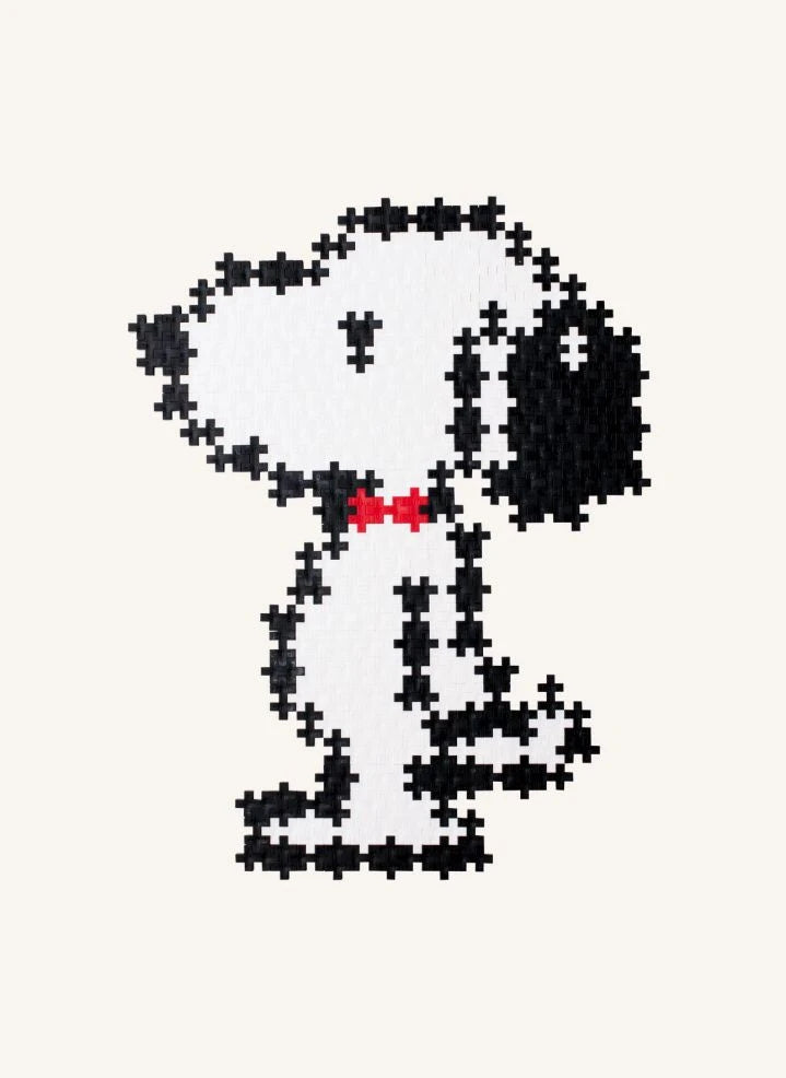 Plus-Plus - Snoopy Tüp - 275 Parça - Plus-Plus x Peanuts | Beyaz