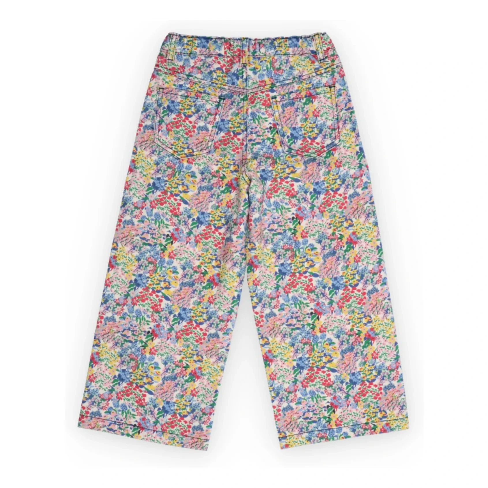 the new society - Lily Floral Jeans | Blue