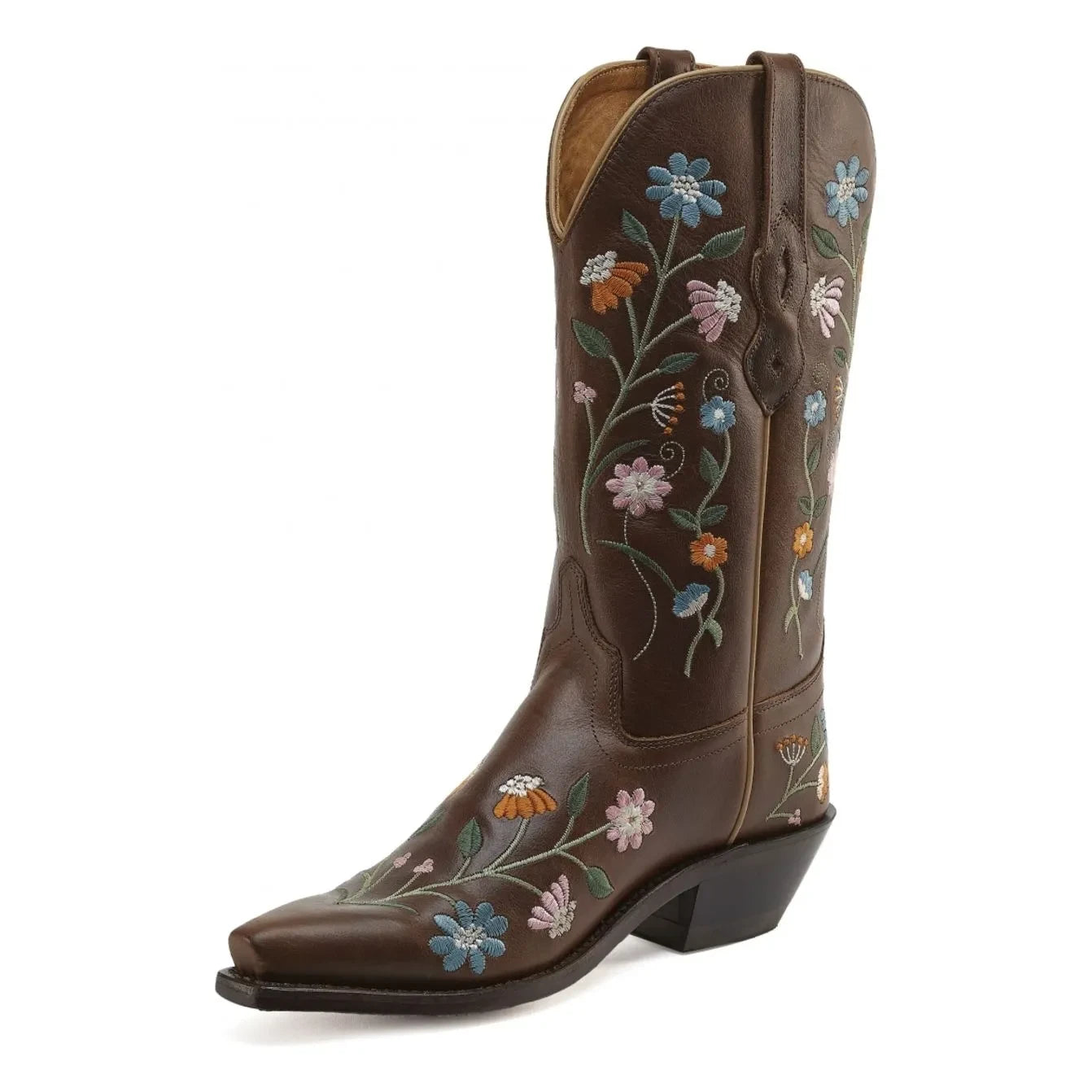 Bootstock - Santiags Bouquet Dark Brown | Brown