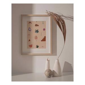 Carla Llanos - Desert Breezes Poster