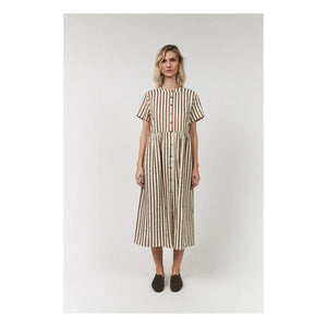 Lollys Laundry - Aliya Cotton Dress | Mocha