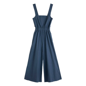 Bobo Choses - Denim Jumpsuit | Navy Blue