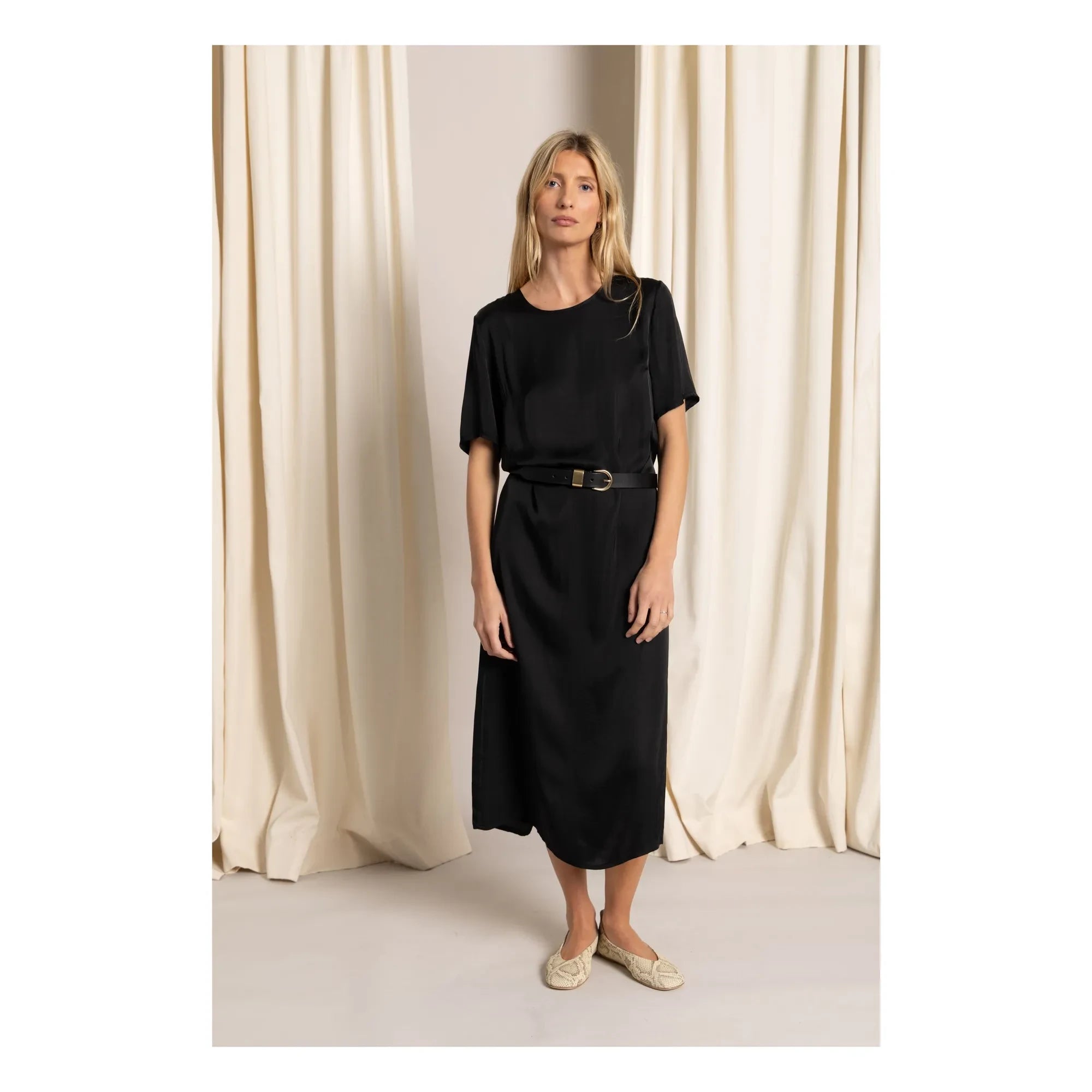 Smallable Woman - Edith T-Shirt Dress | Black
