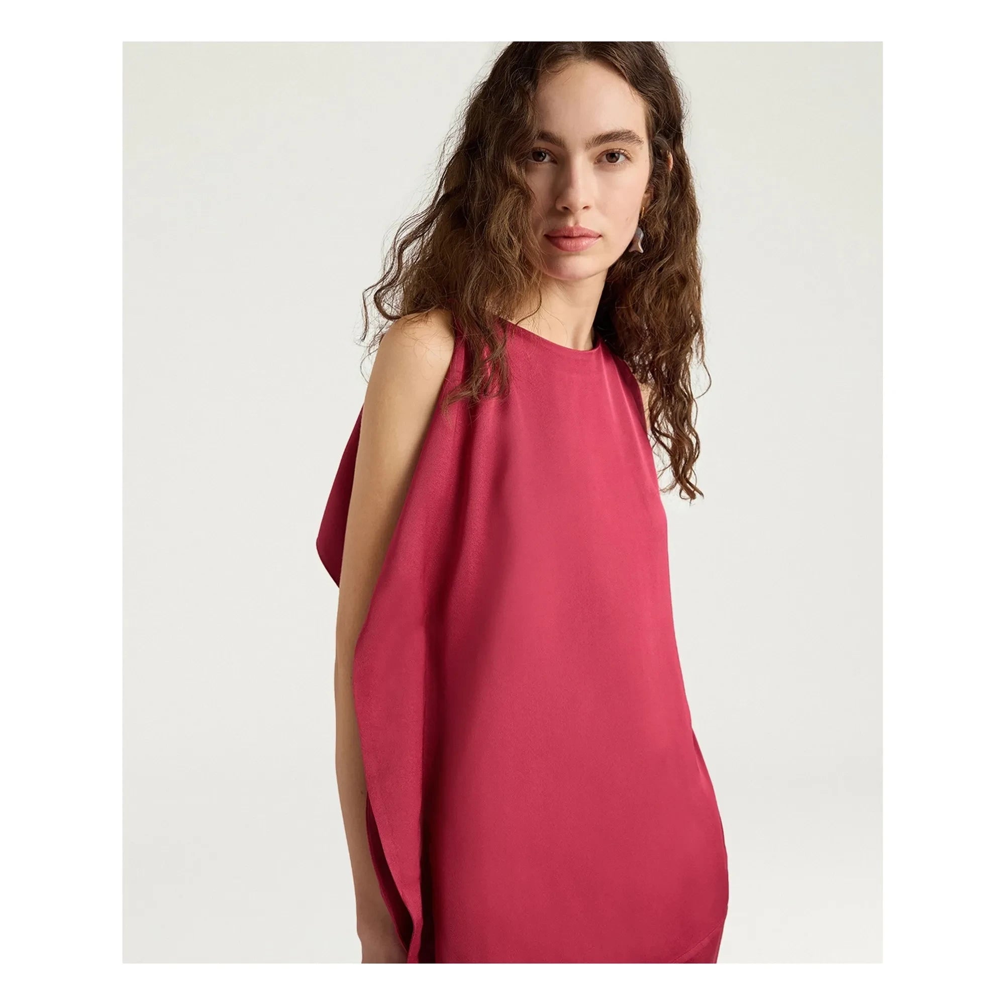 Momoni - Lobo Top | Raspberry