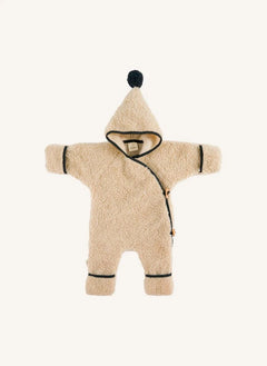 BINIBAMBA - Merino Wool Romper - Binibamba x Organic Zoo | Moon