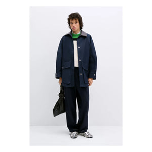 Cordera - Tailored Trousers | Navy Blue