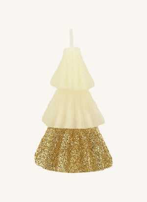 Meri Meri - Fir tree candles - Set of 6 | Ivory