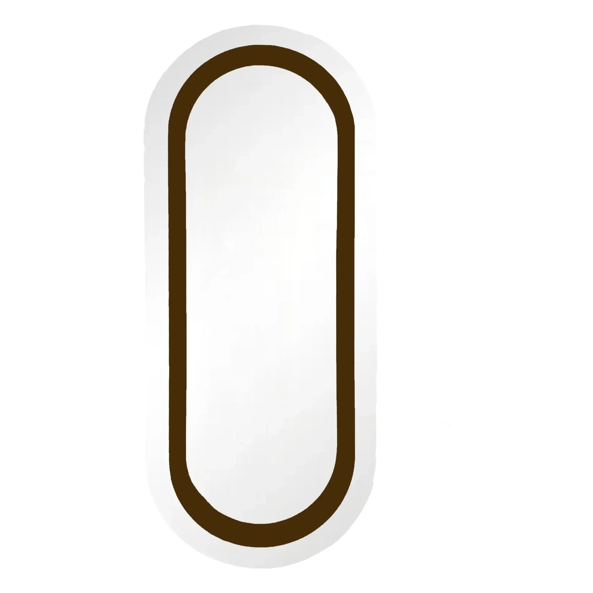 Gabrielle Paris - Victor Lake Wooden Mirror with Laminate | Caramel