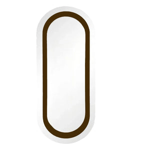 Gabrielle Paris - Victor Lake Wooden Mirror with Laminate | Caramel