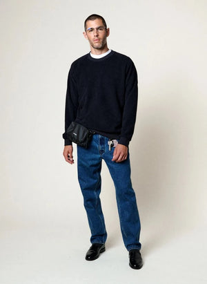 Homecore - Aquae Cotton Sweatshirt | Navy