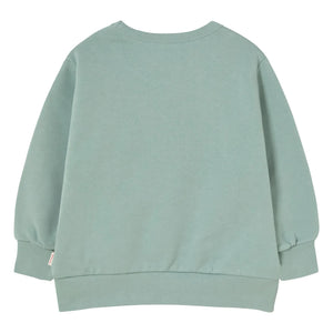 Tinycottons - Swan Sweat Organic Cotton | Gray Blue