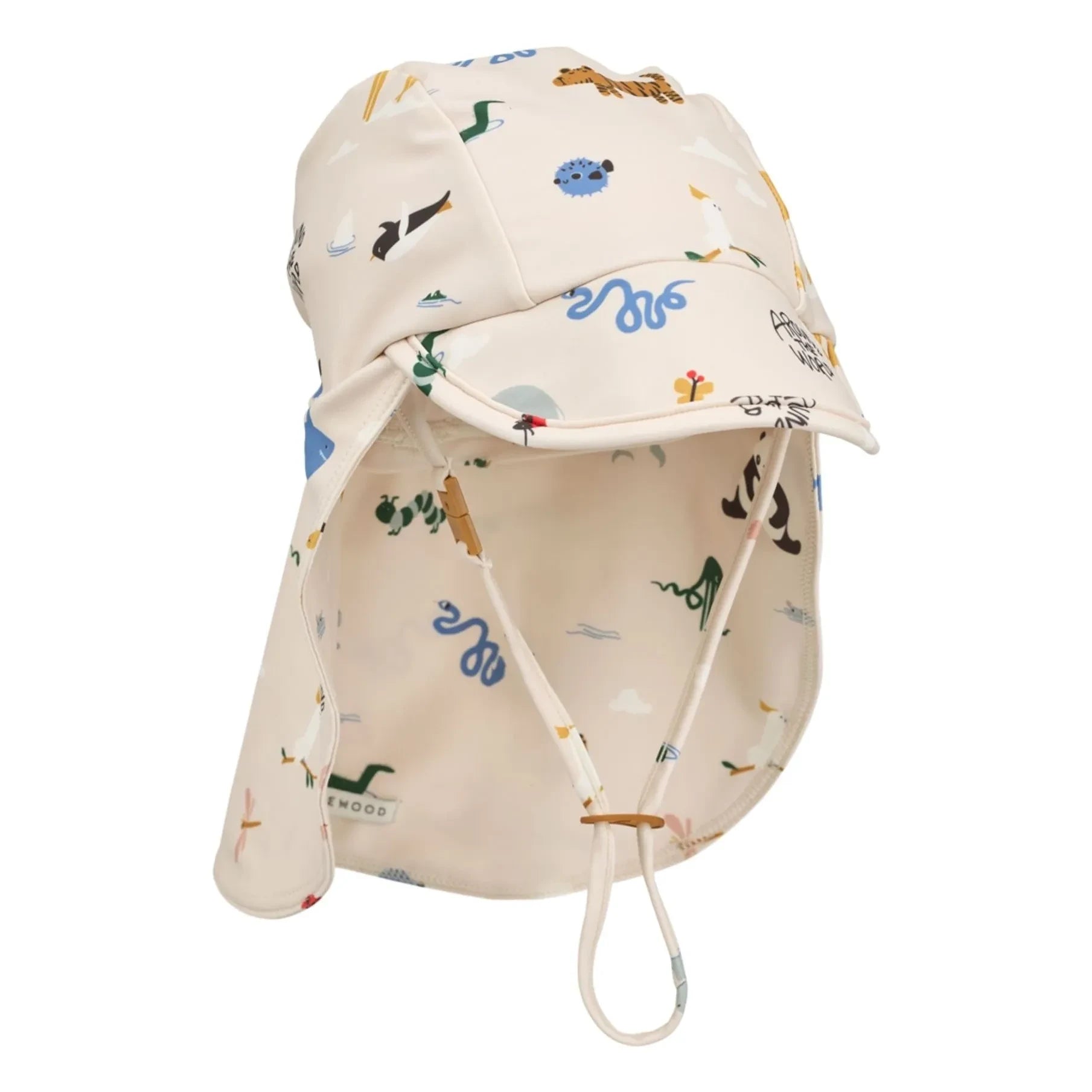 Liewood - Cecilia Animal UV Protective Hat | Ecru
