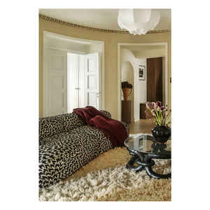 Layered - Fluffy Wool Rug | Beige
