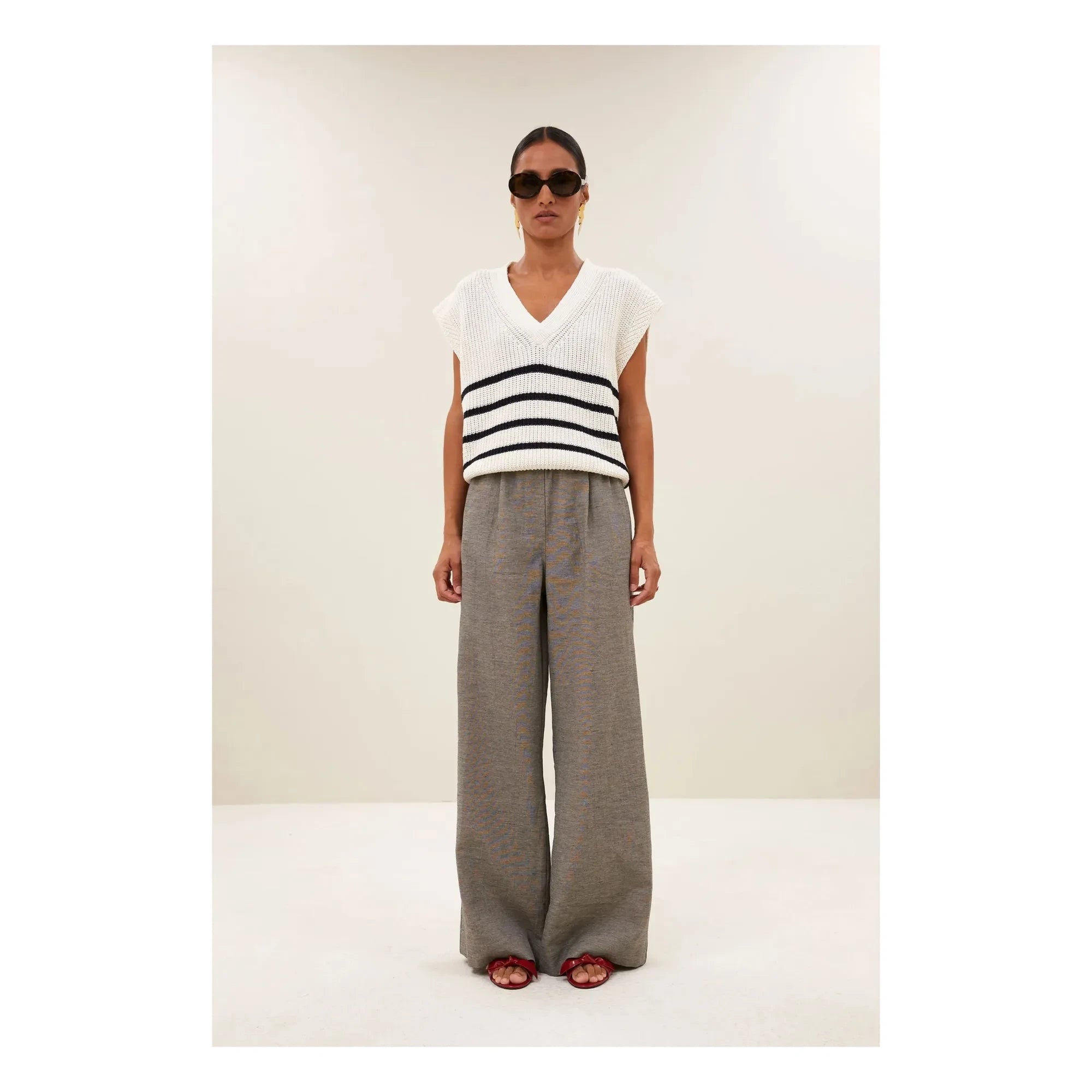 By Bar - Lune Spencer Sweater | White