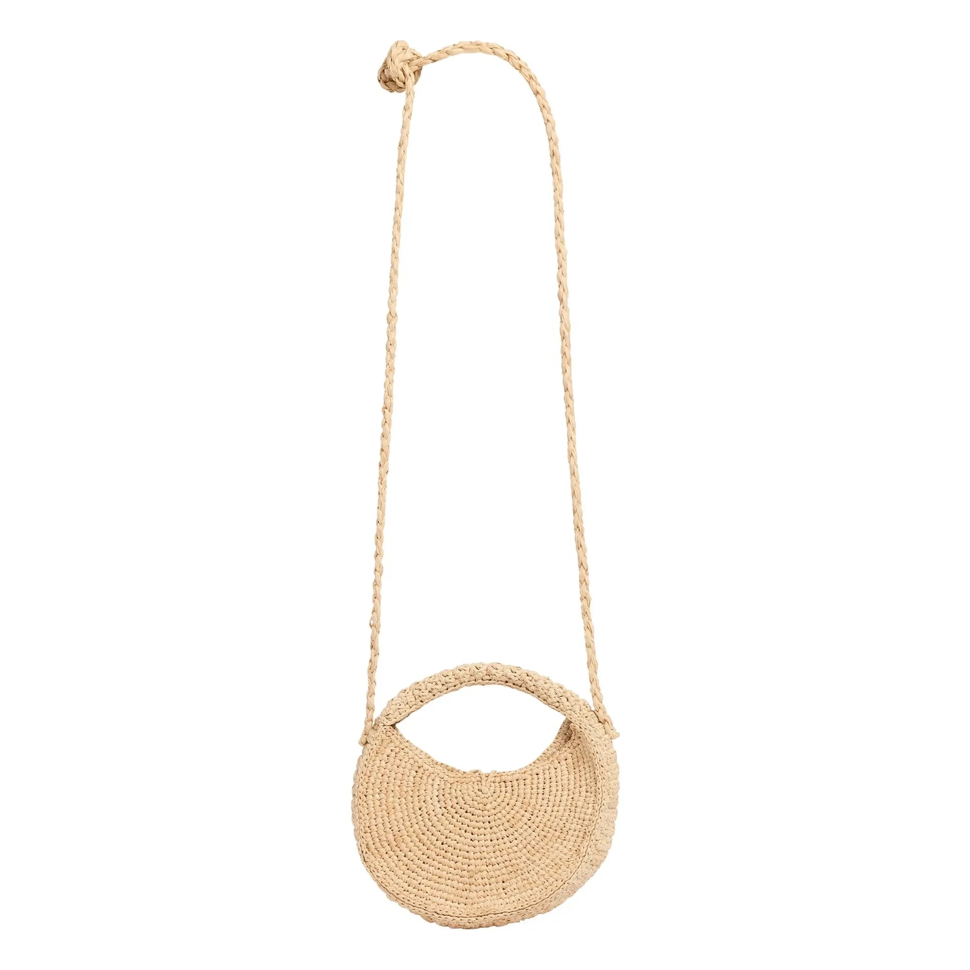 Bonpoint - Loulou Raphia Bag | Natural