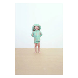 Tinycottons - Cherry Baby UV-Protected Bath T-Shirt | Sea Green