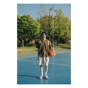 Kappy - Short Two Pleated Wide Cut | Cream