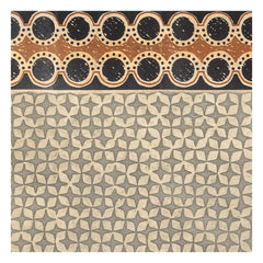 Le Monde Sauvage - Superfrise Blossom Tokyo - 9 Leaf Set | Black