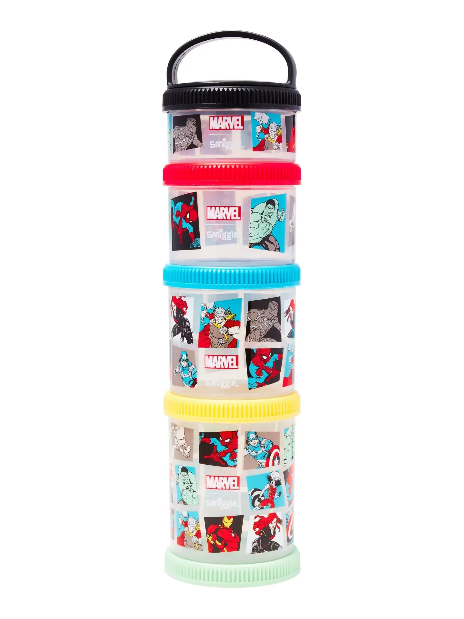 Smiggle - Marvel Çerezlik ve Atıştırmalık Yemek Kutusu-Dinossi