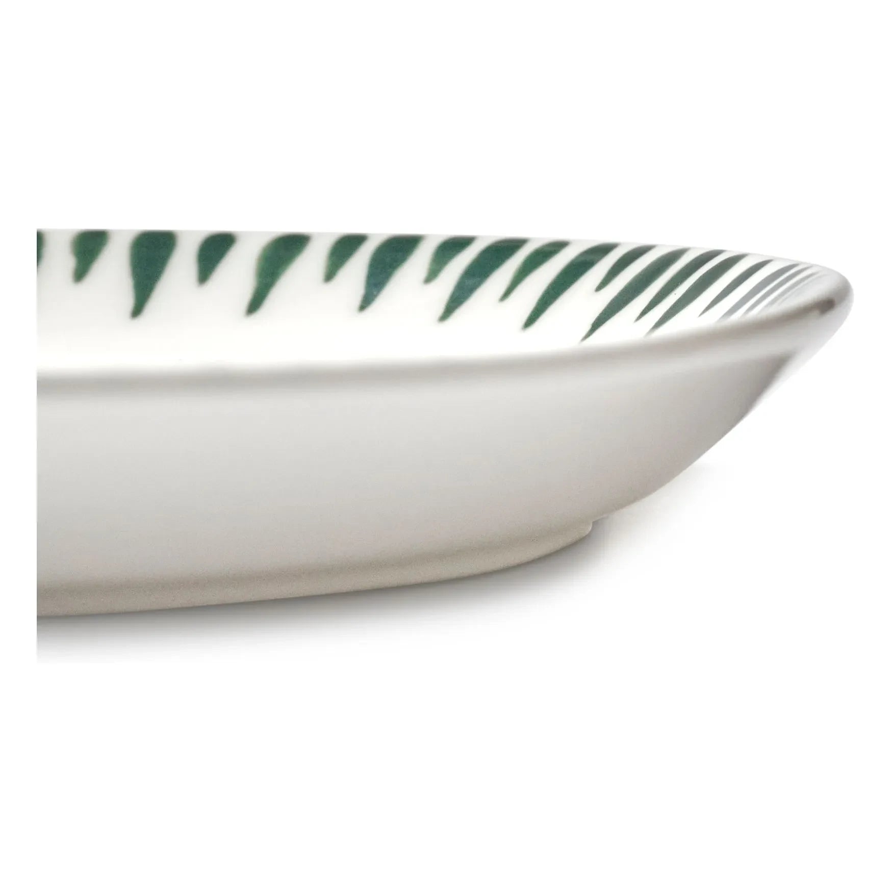 Serax - Baazar Oval Serving Plate, Waww La Table - Set of 2 | Green