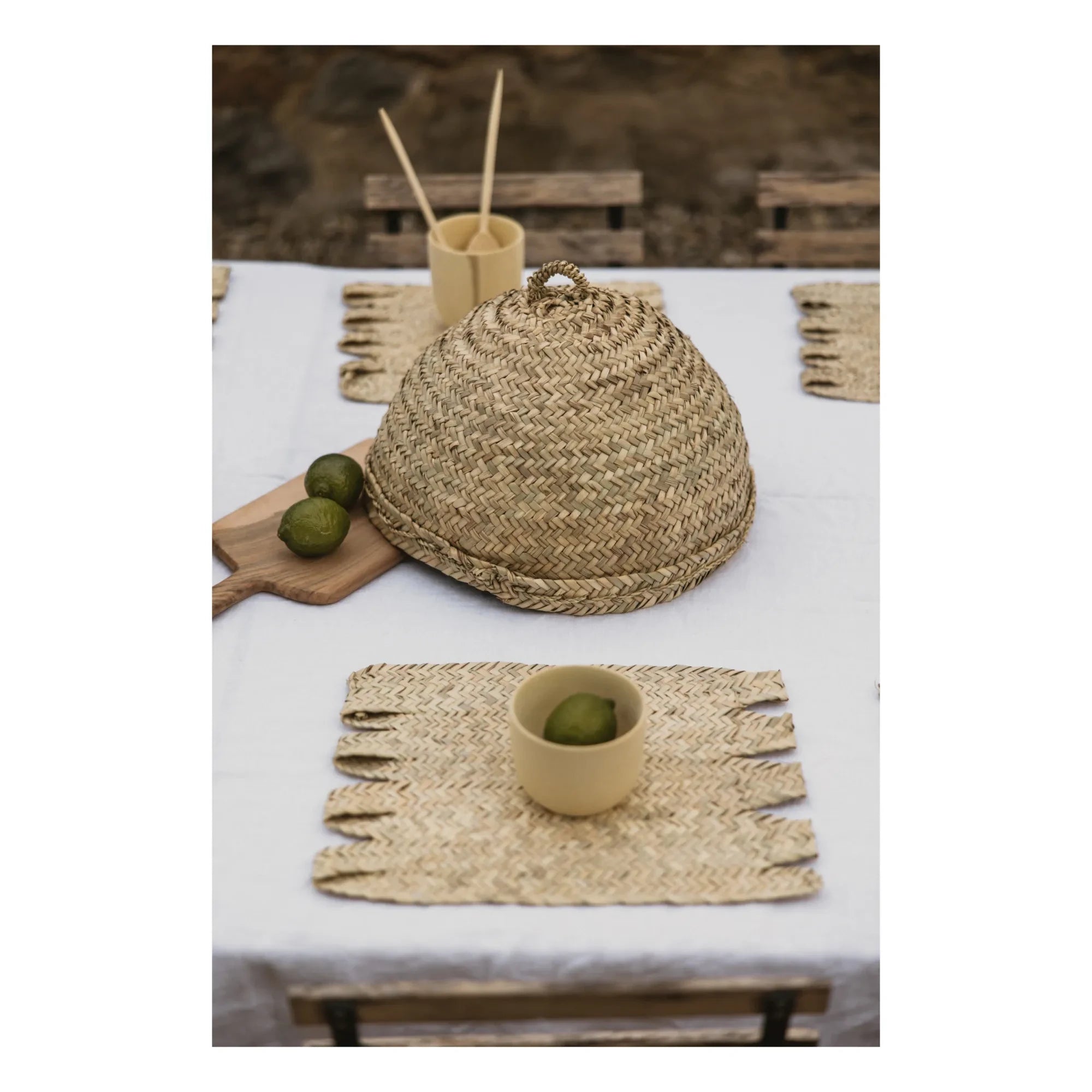 Cosydar - Woven Palm Leaf Placemats