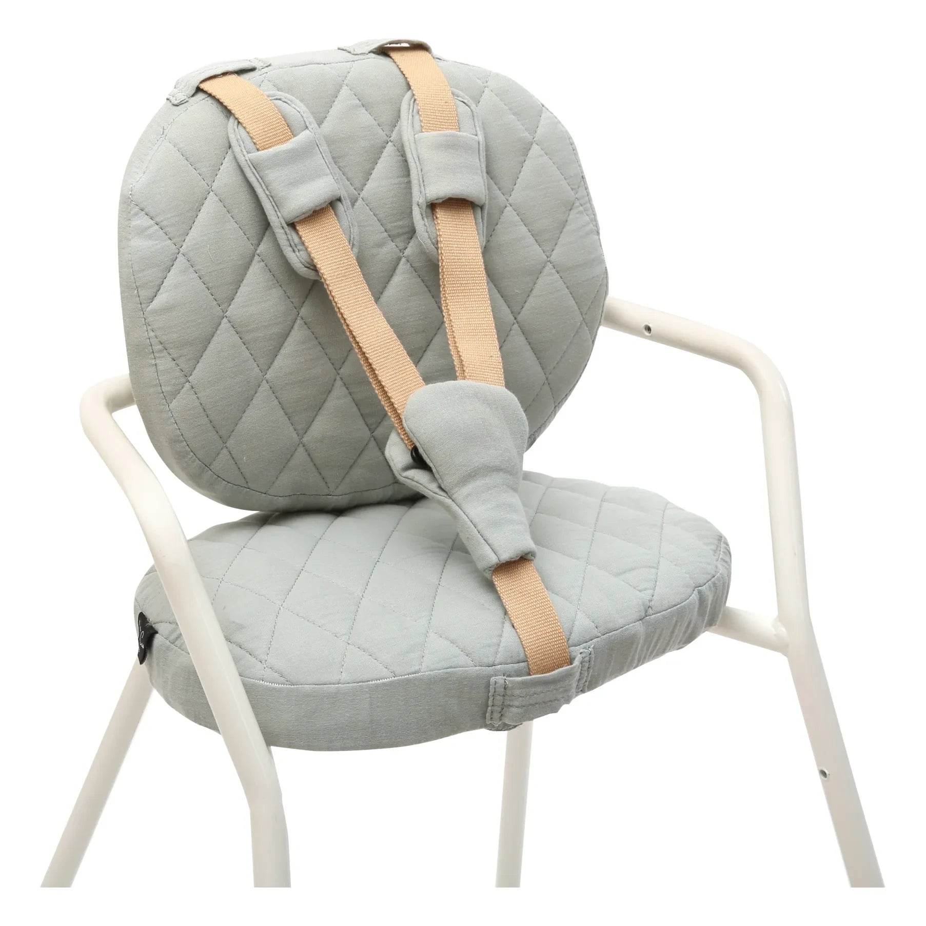 Charlie Crane - Tibu Cotton Muslin Seat Cushions for Chairs | Green