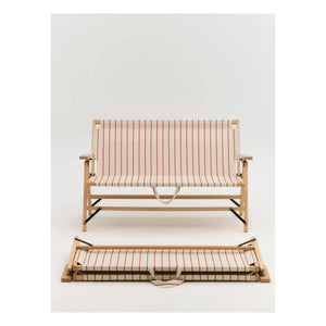 Hay - Outdoor Market Foldable Bench, Jasper Morrison | Beige
