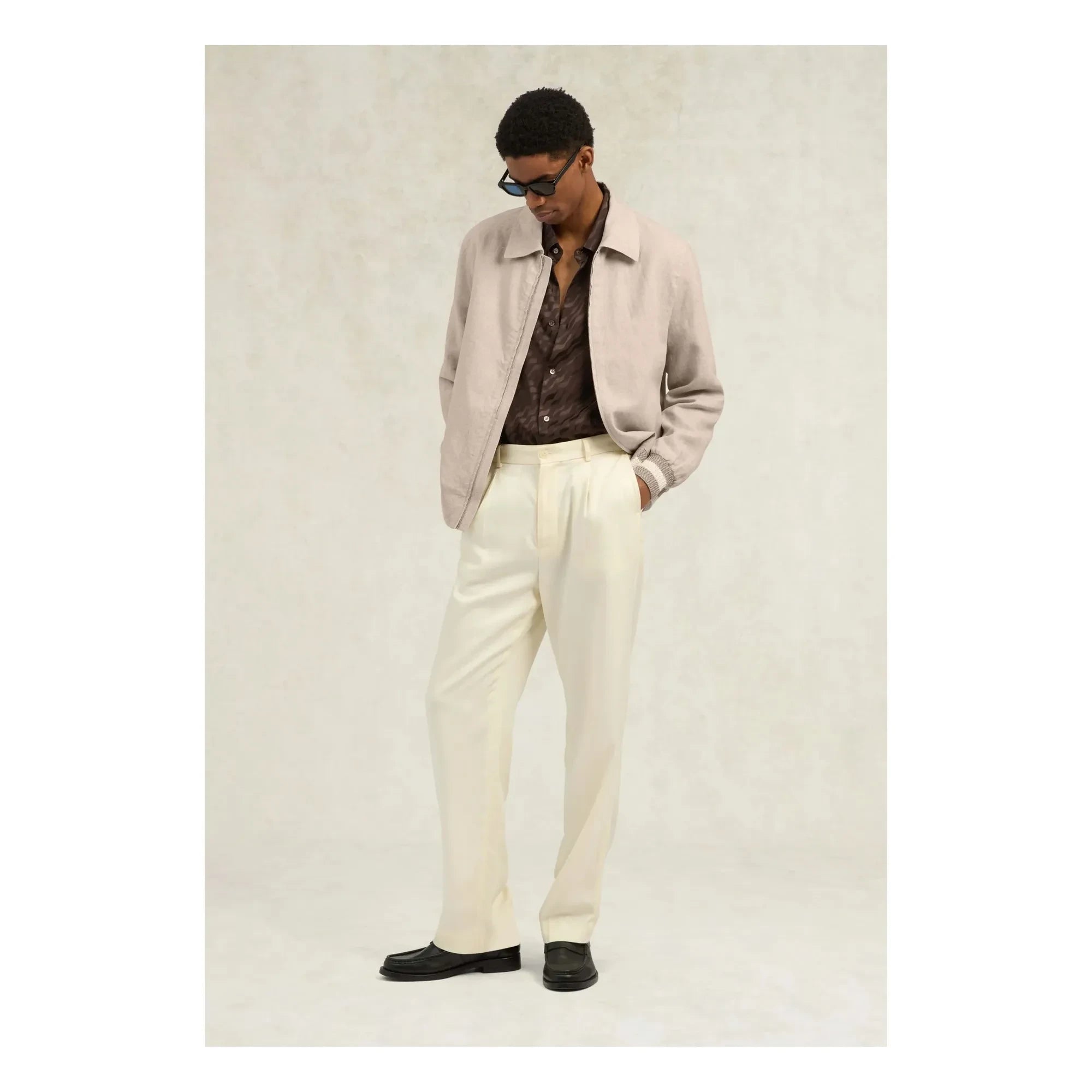 Ché Studios - Benito Linen Jacket | Beige