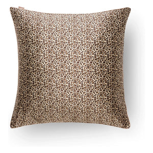 Emily's Pillow - Leopar desenli dut ipeği yastık kılıfı