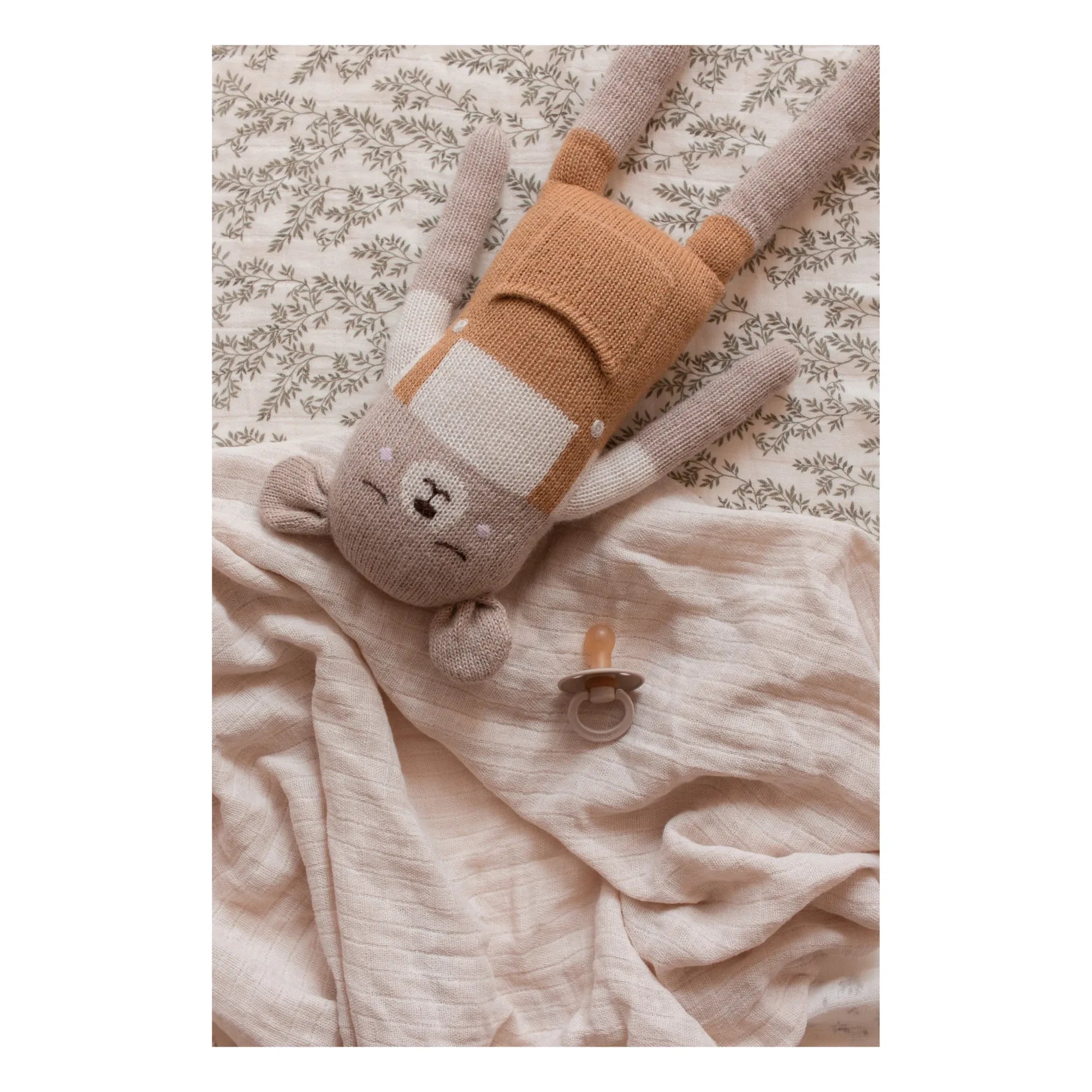 Main Sauvage - Large Bear Plush | Mustard