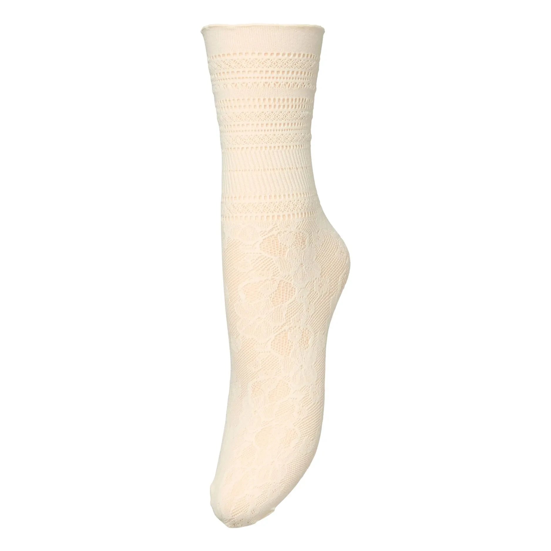 Becksöndergaard - Bloom Lace Socks | Black
