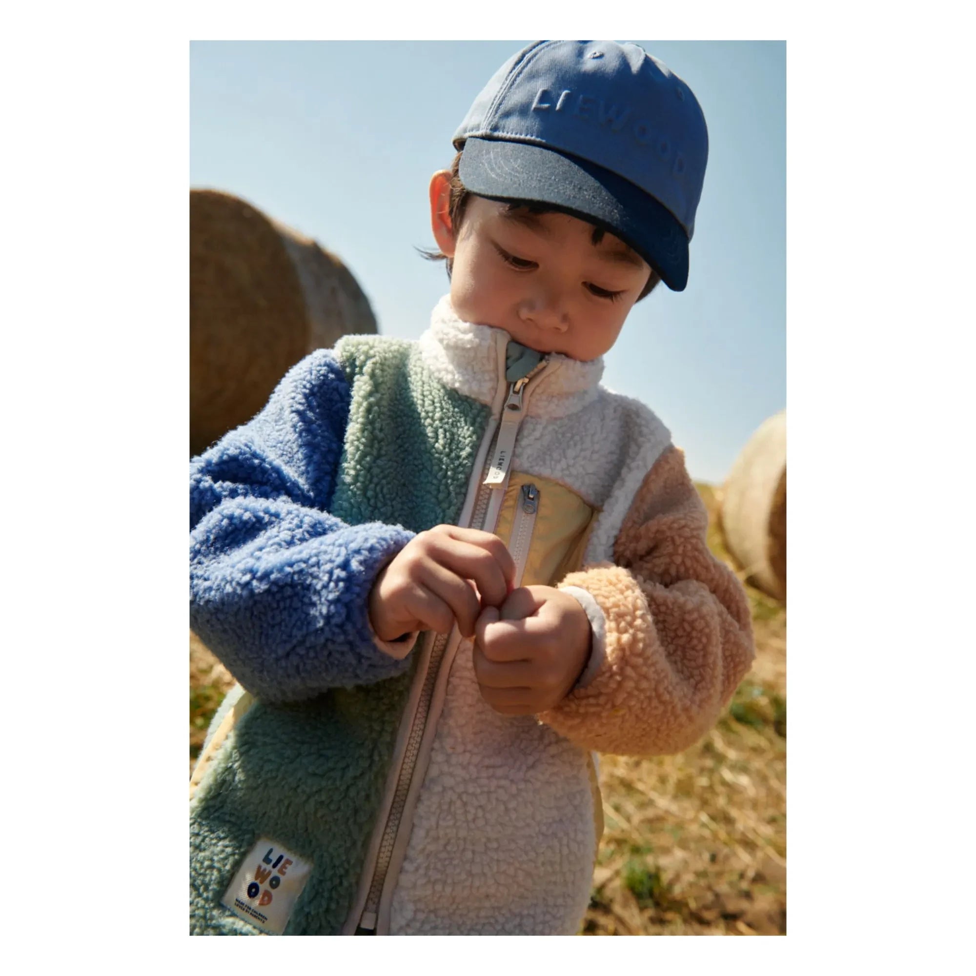 Liewood - Nolan Geri Dönüştürülmüş Elyaf Polar Ceket | Mint Yeşili